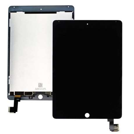 Bloc Vitre Tactile + Ecran LCD Compatible iPad Air 2 NOIR