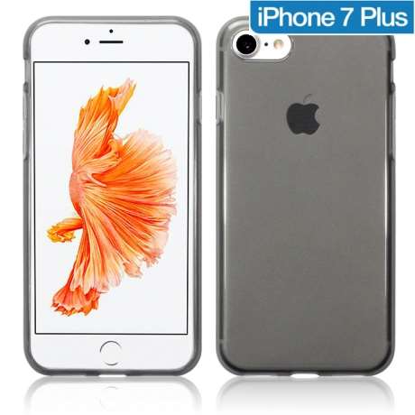 Coque de Protection Transparente / Noire iPhone 7 Plus