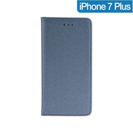 Coque Portefeuille Grise iPhone 7 Plus