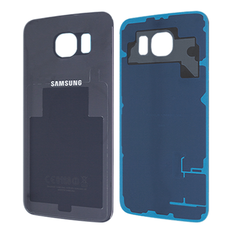 Vitre Arrière Compatible Samsung Galaxy S6 Noir