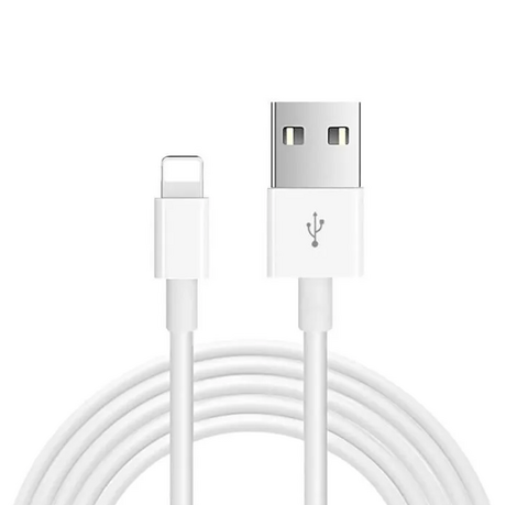 Câble Lightning / USB Compatible Blanc 1 mètre
