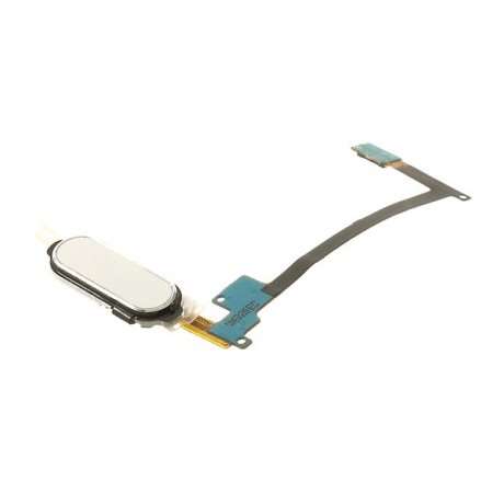 Nappe Bouton Home Blanche Samsung Note 4