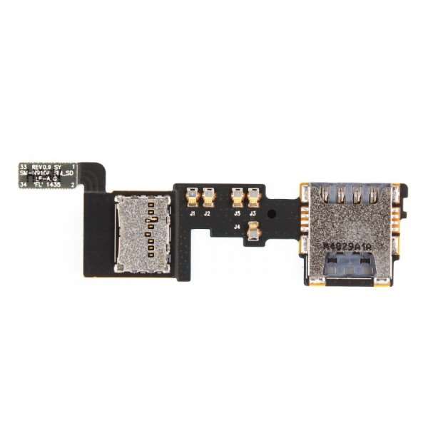 Lecteur Carte SIM/SD pour Galaxy Note 4 N910F