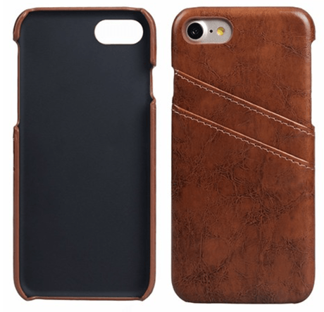 Coque Effet Cuir iPhone 7 / 8 Porte - cartes