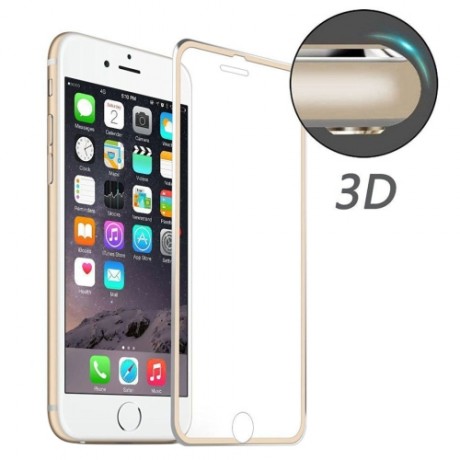 Film Anti - choc / Verre Trempé 3D Bordures iPhone 6/6S