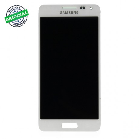Ecran LCD Original Samsung Galaxy Alpha Blanc