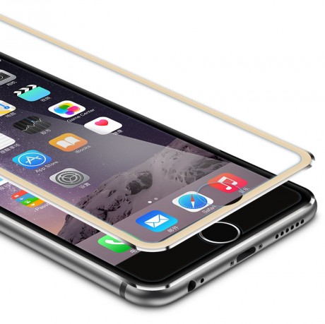 Film Anti - choc 3D en verre trempé avec bordures iPhone 5/5S/5C/SE