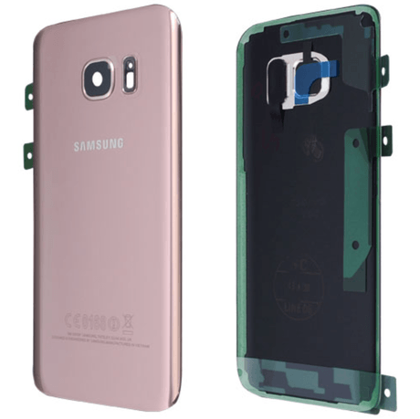 Cache Batterie Samsung Galaxy S7 Rose