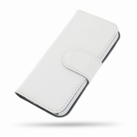 Coque Portefeuille Rabat / Magnet Blanc iPhone 5 / 5S