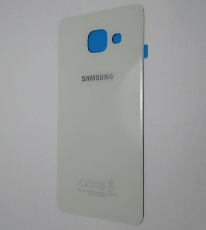 Vitre Arrière Compatible Samsung Galaxy A3 2016 Blanc