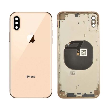 Coque / Châssis Vide Compatible iPhone XS Or Gold