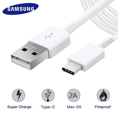 Câble Chargeur Original Samsung Type C 1.5m Blanc