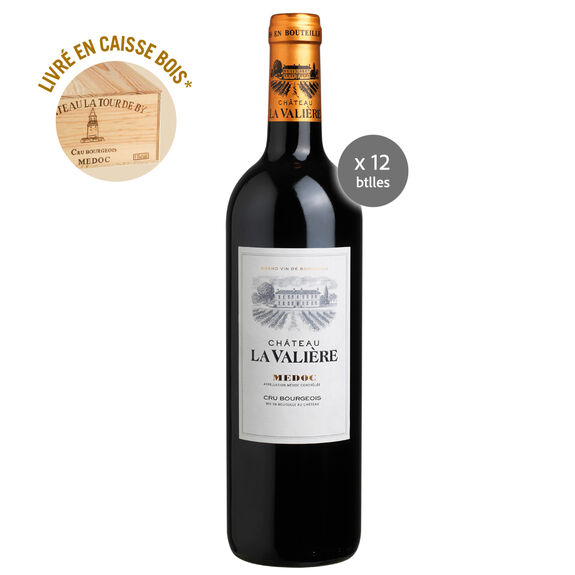 Caisse Château La Valière - 2022 - Cru Bourgeois