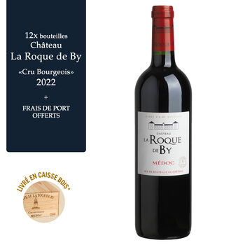Caisse Château La Roque de By   2022
