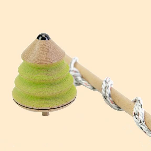 Lot De 4 Toupies De Hanoucca En Bois Coloré - Dreidels Avec Lettres Hébraïques - Jouet Traditionnel Juif