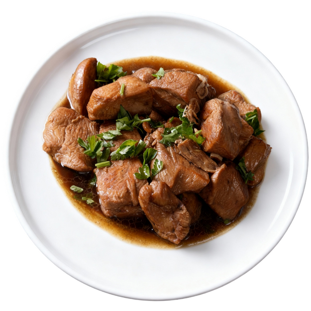 JOUE DE PORC À LA SAUGE - 270 GR - EN POCHETTE