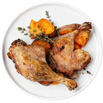 CANARD AUX CEPES & POMMES DE TERRE SARLADAISES - 420 GR - EN POCHETTE