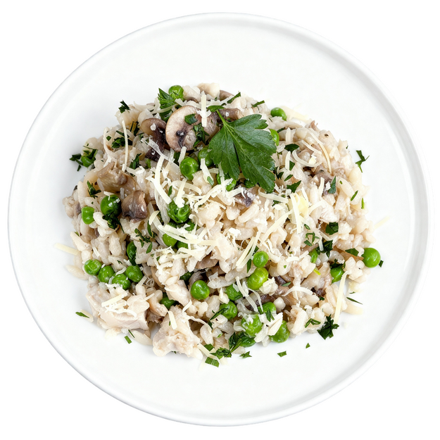 RISOTTO AU POULET & AUX CEPES - 350 GR - EN POCHETTE