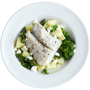 FILETS DE HADDOCK AUX POMMES DE TERRE A LA CREME - 480 GR - EN POCHETTE