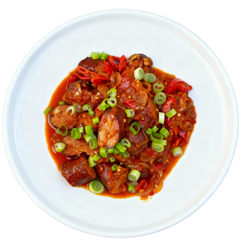 ROUGAIL DE SAUCISSES - 330 GR - EN POCHETTE