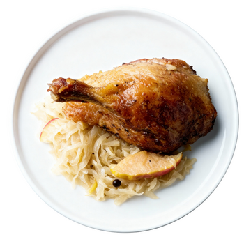 CHOUCROUTE DE CANARD AU RIESLING - 400 GR - EN POCHETTE