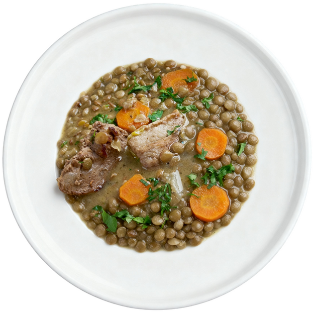 PETIT SALE AUX LENTILLES BELUGA - 400 GR - EN POCHETTE