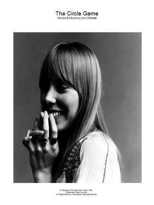 Partition-Joni Mitchell-The Circle Game-paroles-accords Bild & Inspiration Partition-Joni Mitchell-The Circle Game-paroles-accords