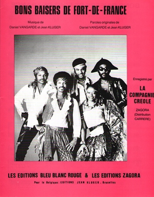 Partition La Compagnie Créole Bons baisers de Fort-de-France Partition La Compagnie Créole Bons baisers de Fort-de-France