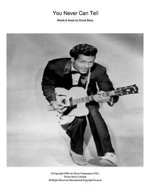 Partition Chuck BERRY You Never Can Tell partition-chuck-berry-you-never-can-tell