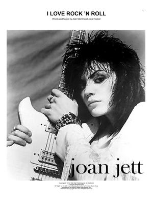 Partition Joan JETT I Love Rock n Roll Partition Joan JETT I Love Rock n Roll