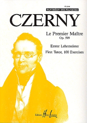 Recueil Carl CZERNY Le premier maître opus 599 (éditions Henry Lemoine)