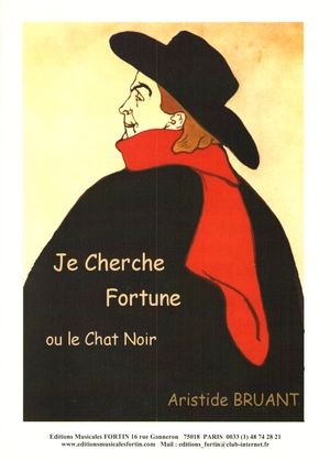Targa In Metallo Chat Noir Aristide Bruant – Poster Retrò 20x30 O 30x40 Cm, Insegna Da Parete Per Bar, Pub E Ufficio