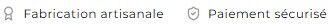 fabrication artisanale et paiement secu