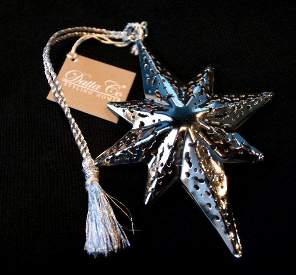 Décoration sapin de noel étoile métal - Déco loft Décoration sapin de noel étoile métal - Déco loft