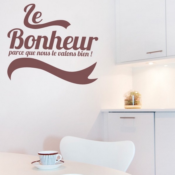 Sticker De Mot A Coller Sticker Citation Stickers Design Phrase à Coller Au Mur