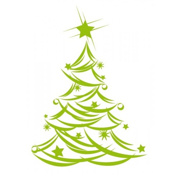 Sticker Sapin esquisse - Stickers design Sticker Sapin esquisse - Stickers design