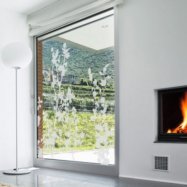 Stickers vitres  salon film pour vitrage  Stickers vitres  salon film pour vitrage