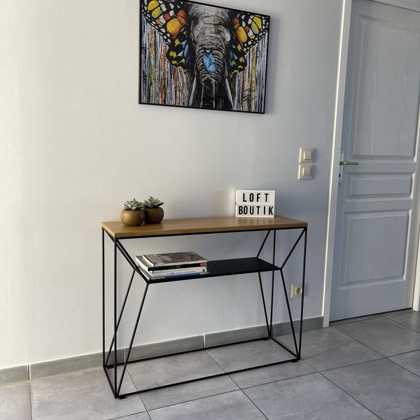 Console design Bois et métal – Mobilier design scandinave - Loftboutik