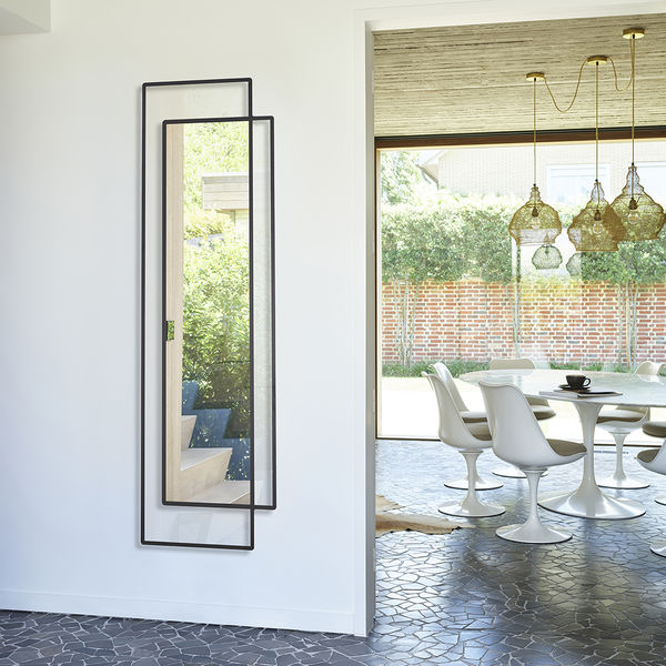 Miroir Mural Rectangle Cadre Noir Et Design Loftboutik miroir-mural-rectangle-cadre-noir-et-design-loftboutik