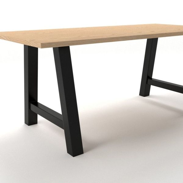 pieds de table metal huole industriel 60 72cm blanc pieds de table metal huole industriel 60 72cm blanc