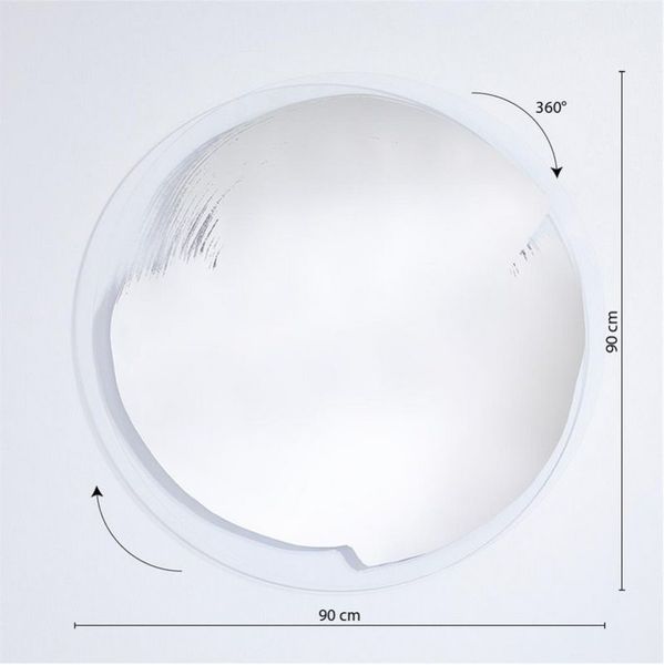 Miroir rond déco - miroir salle de bain - Loftboutik