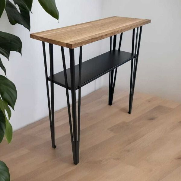 Console pour entrée design - Console métal et bois - Loftboutik