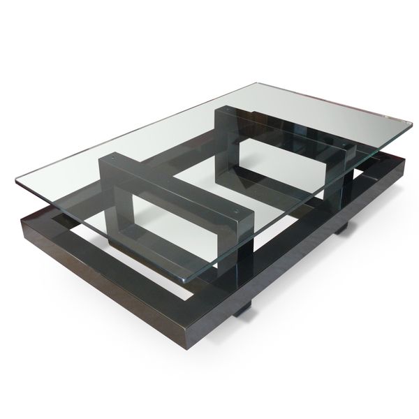 Table basse industrielle fer
