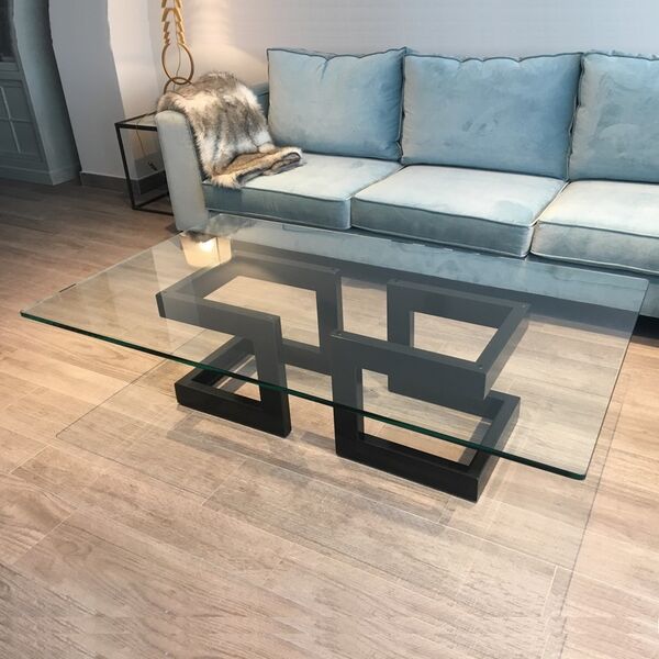 table basse verre design