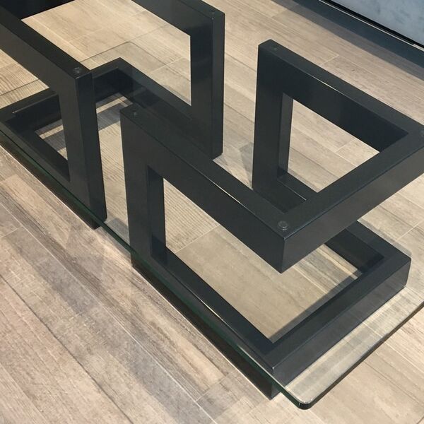 table basse verre design