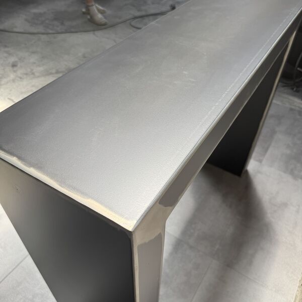 Console métal industrielle