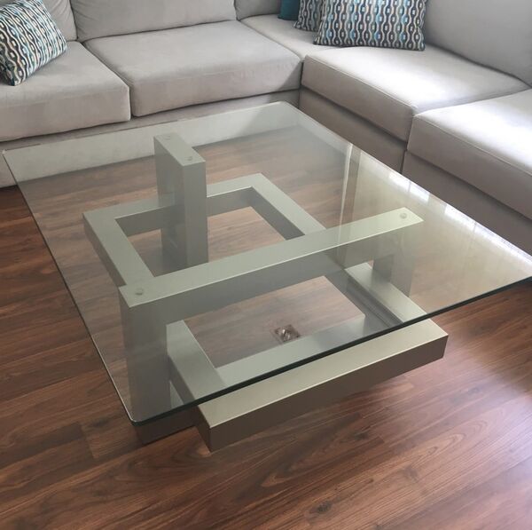 Table Basse Verre Design Luxe
