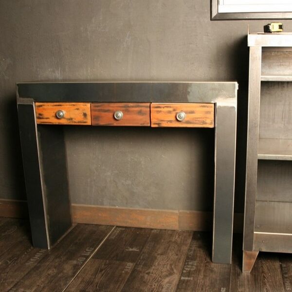 console d'entrée design avec tiroir
