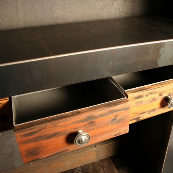 console d'entrée design avec tiroir