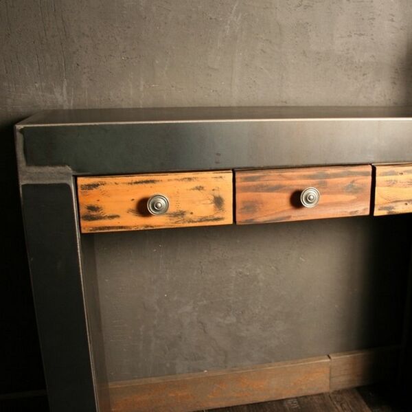 console d'entrée design avec tiroir